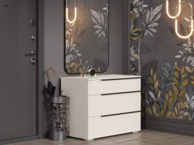 Комод с 3 ящиками Айри КМ-001 (кашемир) в Алдане - aldan.mebel-nsk.ru | фото