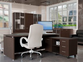 Комплект офисной мебели Президент-ПРО в Алдане - aldan.mebel-nsk.ru | фото