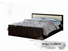Кровать двуспальная 1,4м LIGHT Фиеста (BTS) в Алдане - aldan.mebel-nsk.ru | фото