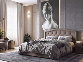 Кровать двуспальная 1,8м Верона-2 в Алдане - aldan.mebel-nsk.ru | фото