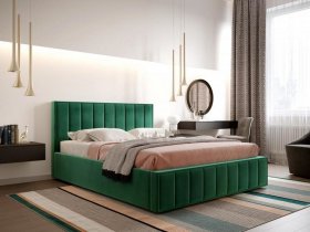 Кровать мягкая 1,4 Вена стандарт, вар.1 в Алдане - aldan.mebel-nsk.ru | фото