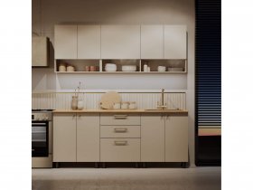 Кухонный гарнитур Орма 2,0м в Алдане - aldan.mebel-nsk.ru | фото