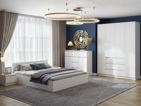 Модульная спальня Ницца в Алдане - aldan.mebel-nsk.ru | фото