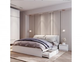 Модульная спальня Симпл в Алдане - aldan.mebel-nsk.ru | фото