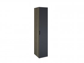 Шкаф однодверный Шк172.0.001 Борнео (джара темная/хангва) в Алдане - aldan.mebel-nsk.ru | фото
