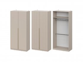 Шкаф ШК-100 Эккервуд (меланж) в Алдане - aldan.mebel-nsk.ru | фото