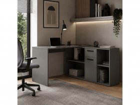 Стол письменный Лайт 03.245 (темно-серый) в Алдане - aldan.mebel-nsk.ru | фото